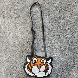 Disney Tiger Face Crossbody Bag - Black, White, Orange